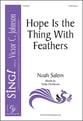 Hope Is the Thing with Feathers SATB choral sheet music cover